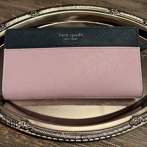 Vintage, Kate Spade, Slim Bifold Wallet